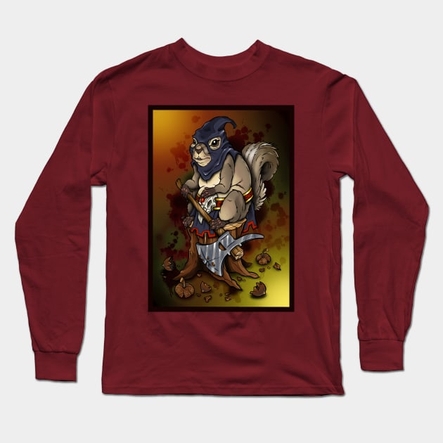 The Executioner of Nuts Long Sleeve T-Shirt by The Balancing Act Tattoo